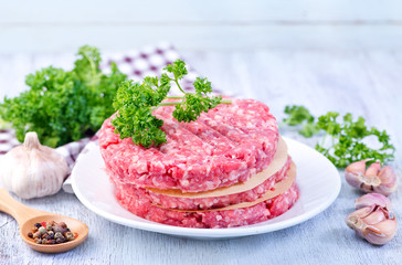 raw burgers