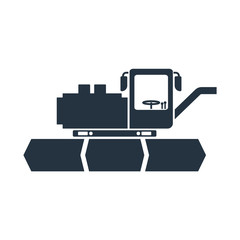 combine-harvester front