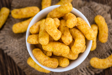 Heap of Peanut Puffs