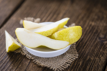 Some fresh Pears