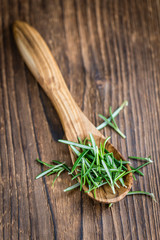 Some fresh Rosemary (close-up shot)