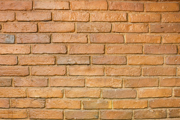 Red brick wall texture background 