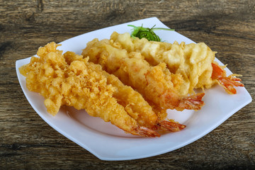 Prawn tempura