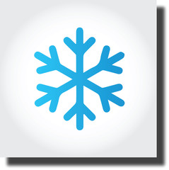 Obraz premium Snowflakes icon