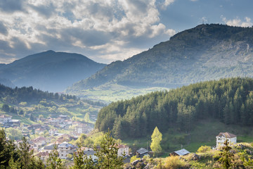 Village of Yagodina. Rhodope mountains, Bulgaria.