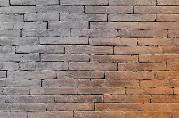 Two tone of brick wall background