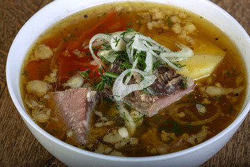 Lamb soup