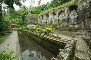 Fototapeta premium Gunung Kawi Temple. Gunug Kawi is an ancient temple situated in