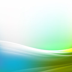 abstract colorful and flow wave background and space for your element, Vector illustration 