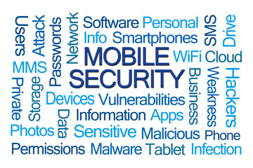 Mobile Security Word Cloud