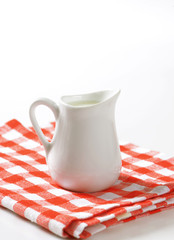 Jug of fresh milk