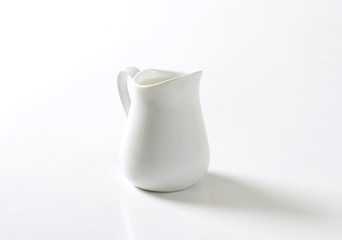 Jug of fresh milk
