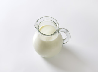 Obraz na płótnie Canvas Jug of fresh milk