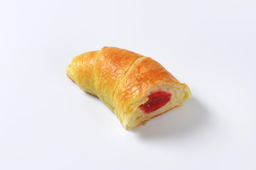 jam filled butter croissant
