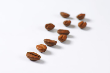 Obraz premium Roasted coffee beans