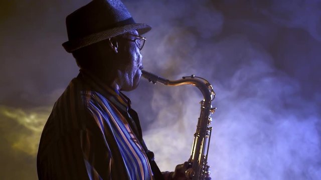 African American Jazz Musician Blues Club Performer 