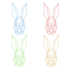 Hare geometric logo