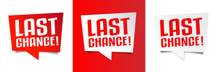 Fototapeta premium Last chance !
