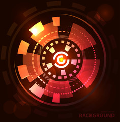 Abstract technical background