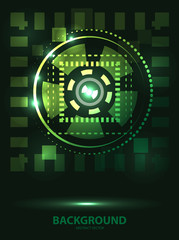 Abstract technical background