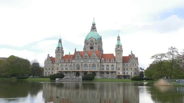 Neues Rathaus Hannover 4K