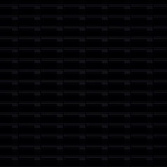 Technology black background with square repeat objects.