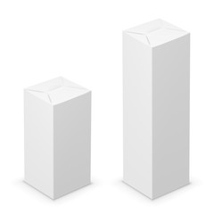 white tall box