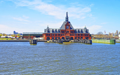Central Railroad of New Jersey Terminal in Hudson Waterfront