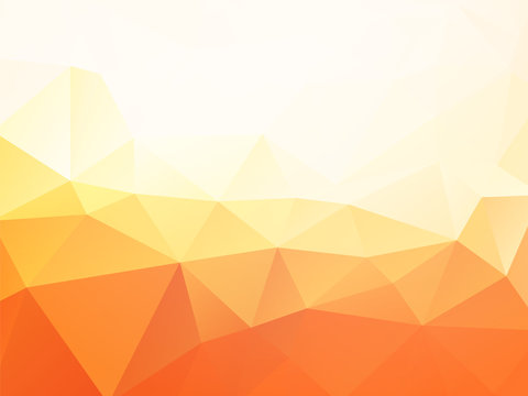 Abstract Orange Vector Background