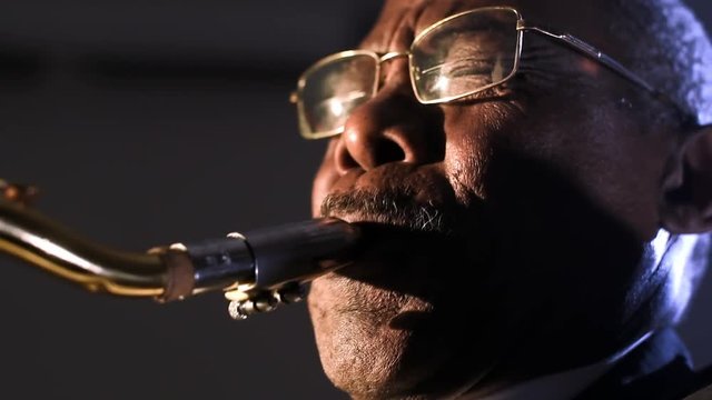 African American Jazz Musician Blues Club Performer 