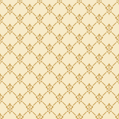 Fototapeta premium Damask seamless pattern.