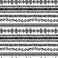 Poster Ethnic boho seamless pattern