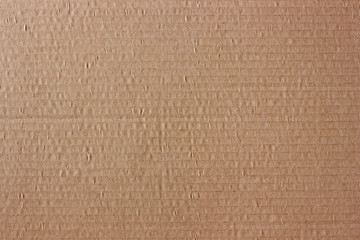 Corrugated brown cardboard. Background.