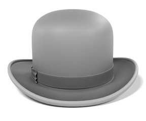 3d renderings of bowler hat