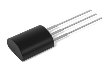3d rendering of transistor part