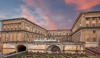 Palazzo Pitti, Firenze, Italia - obrazy, fototapety, plakaty