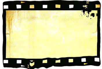 Vintage film strip frame