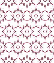 Vector modern seamless colorful geometry pattern floral, color abstract geometric background, pillow multicolored print, retro texture, hipster fashion design