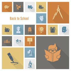 School and Education Icons