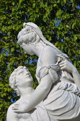 sculpture of love couple