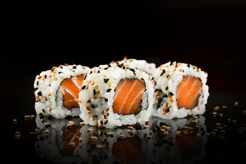 Rolgordijnen Uramaki Sushi © marcelokrelling