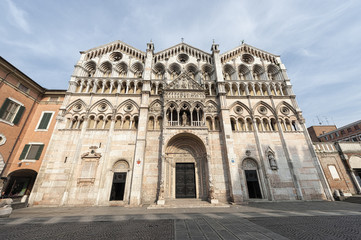Cathedral of Ferrara (Italy)