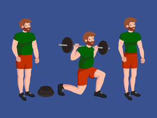 People with different body mass