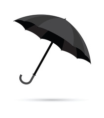 black umbrella