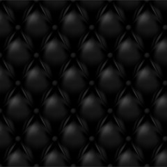 Vector Leather background with buttons.