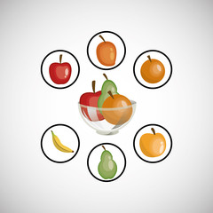 Healthy food design. organic food. natural product