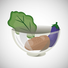 Healthy food design. organic food. natural product