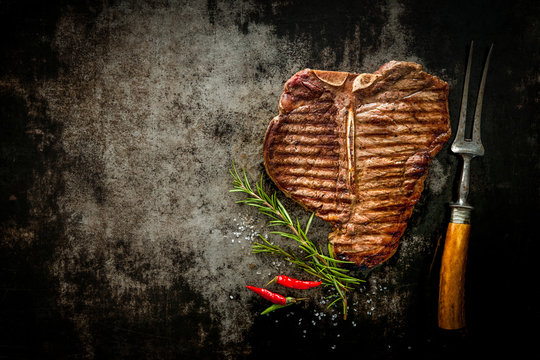 Grilled T-Bone Steak