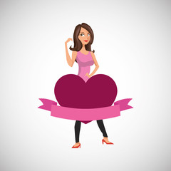 Happy mothers design. white background. celebration concept