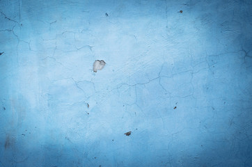 vintage blue wall background